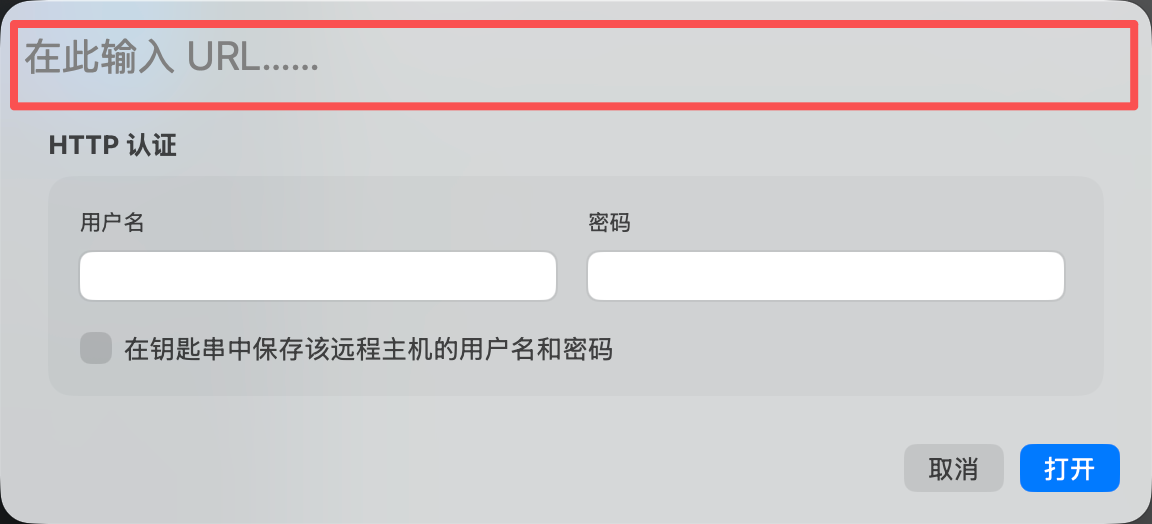 Paste the RTSP URL